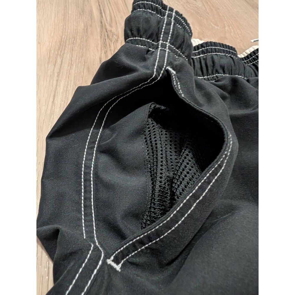 Speedo Men's Marina Volley Swim Trunk Black Cargo Pockets Sz XXL EUC - Picture 7 of 16